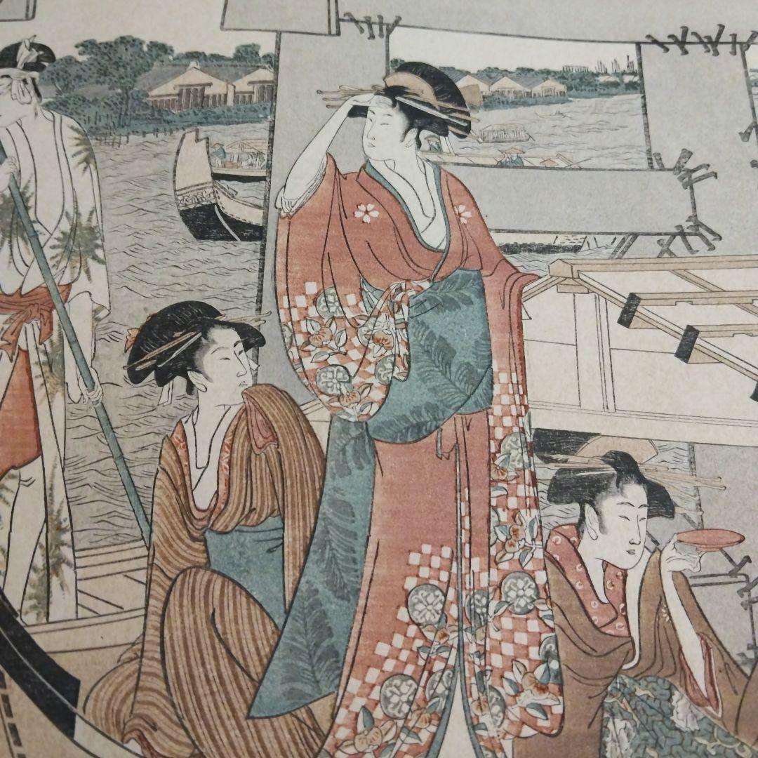 浮世絵 女性の肖像画 其一 其二 2点