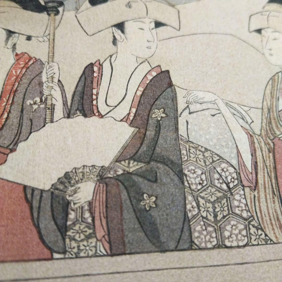 浮世絵 女性の肖像画 其一 其二 2点