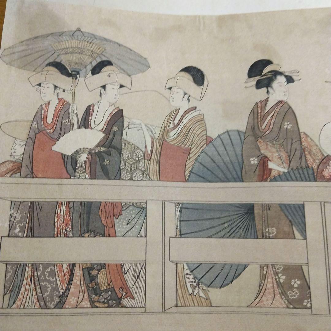 浮世絵 女性の肖像画 其一 其二 2点