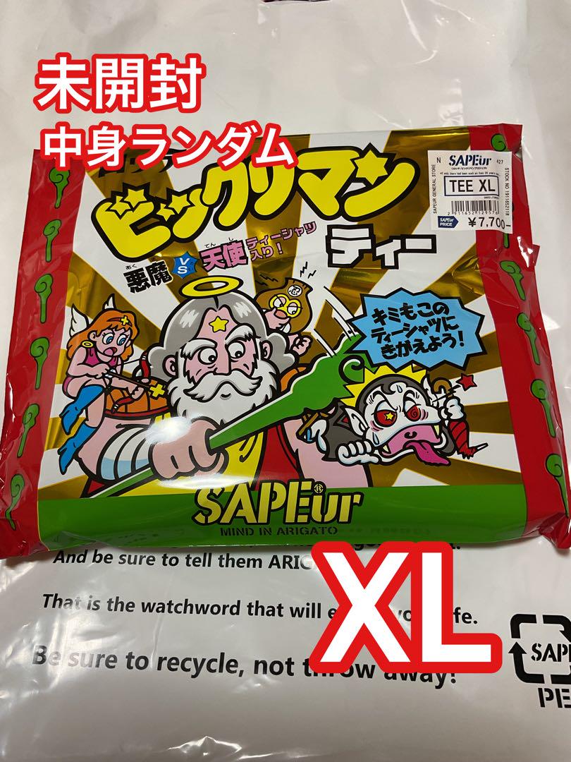 サプール sapeur ビックリマン Tシャツ XL 未開封