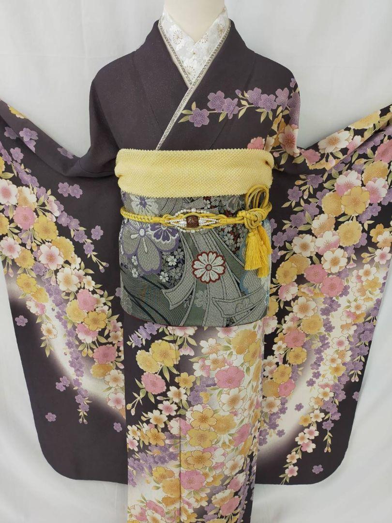 【Special Price】★★正絹振袖と袋帯セット★★