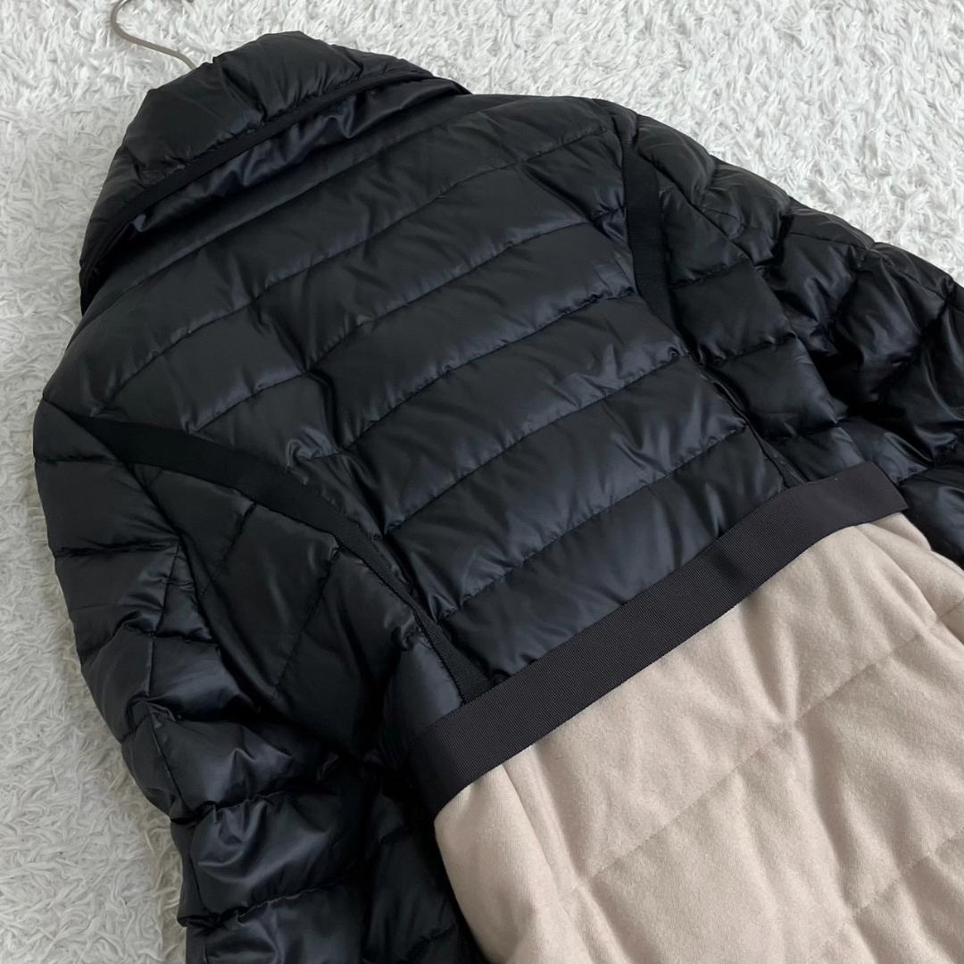 極美品✨トゥービーシック ダウンコート ベルト 切り替え ウール
