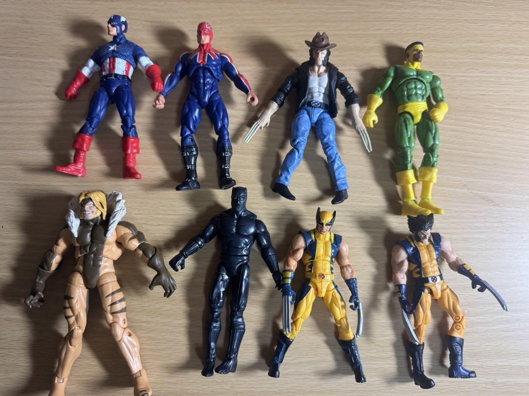 アメコミキャラクター フィギュアセット　マーベルユニバース マーベルヒーローズ