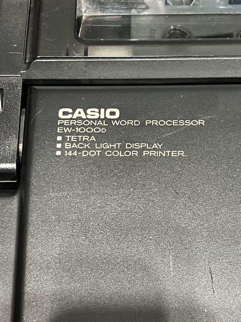 限定セールをすべて CASIO カシオ メルカリ - EW-1000D ワープロ その他