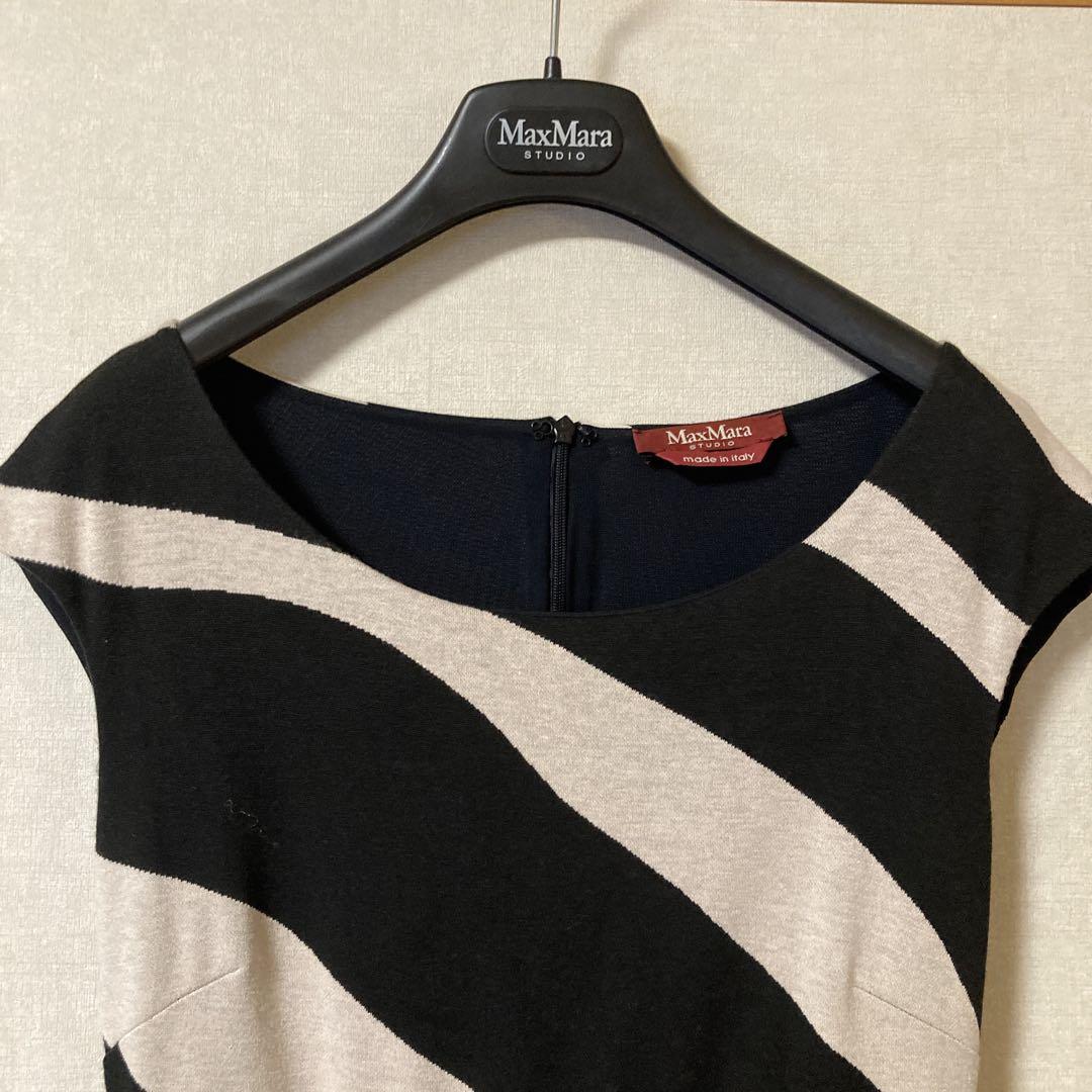 MaxMara Studio ひざ丈ワンピース M - メルカリ