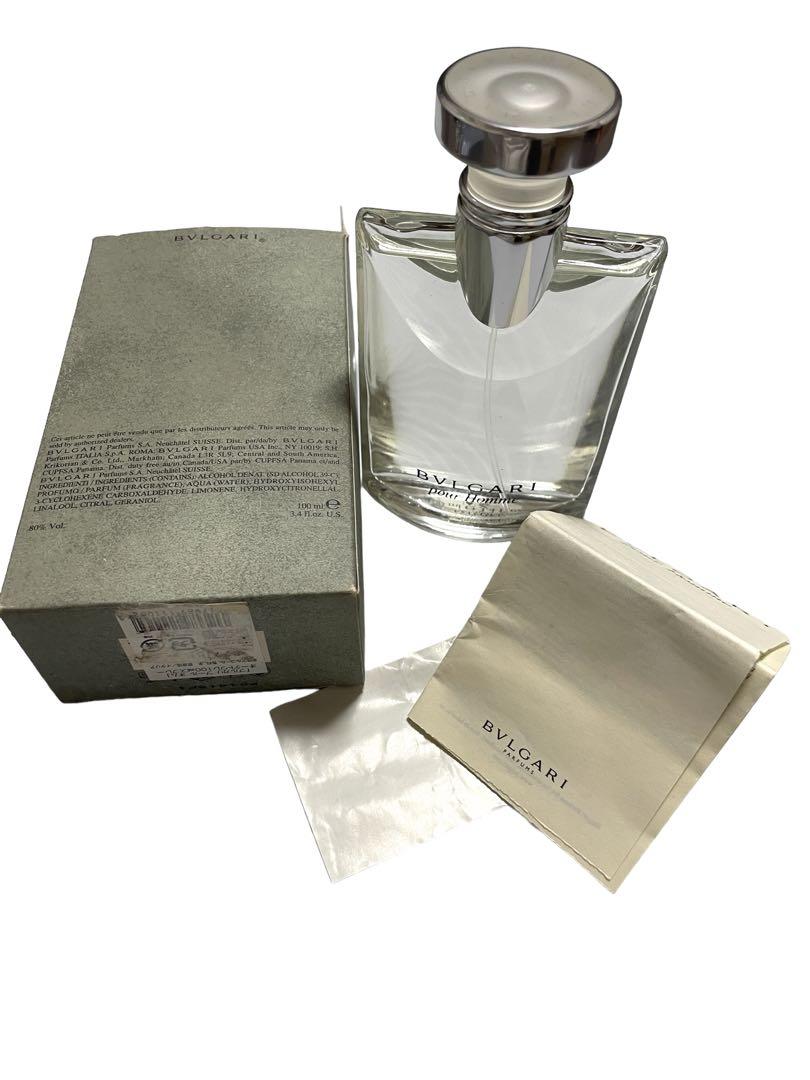 未使用 BVLGARI ブルガリ プール オム オーデトワレ100ml スプレー