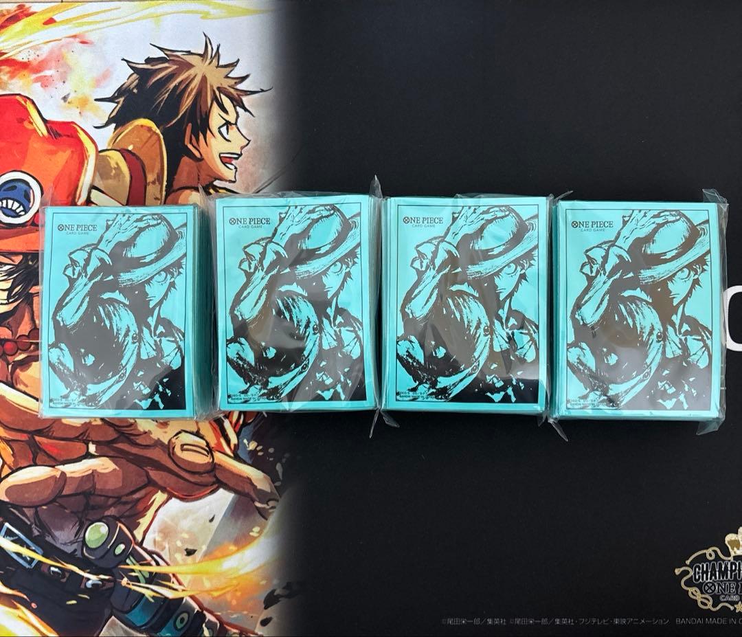 1st ANNIVERSARY SET スリーブ　ルフィ　4セット