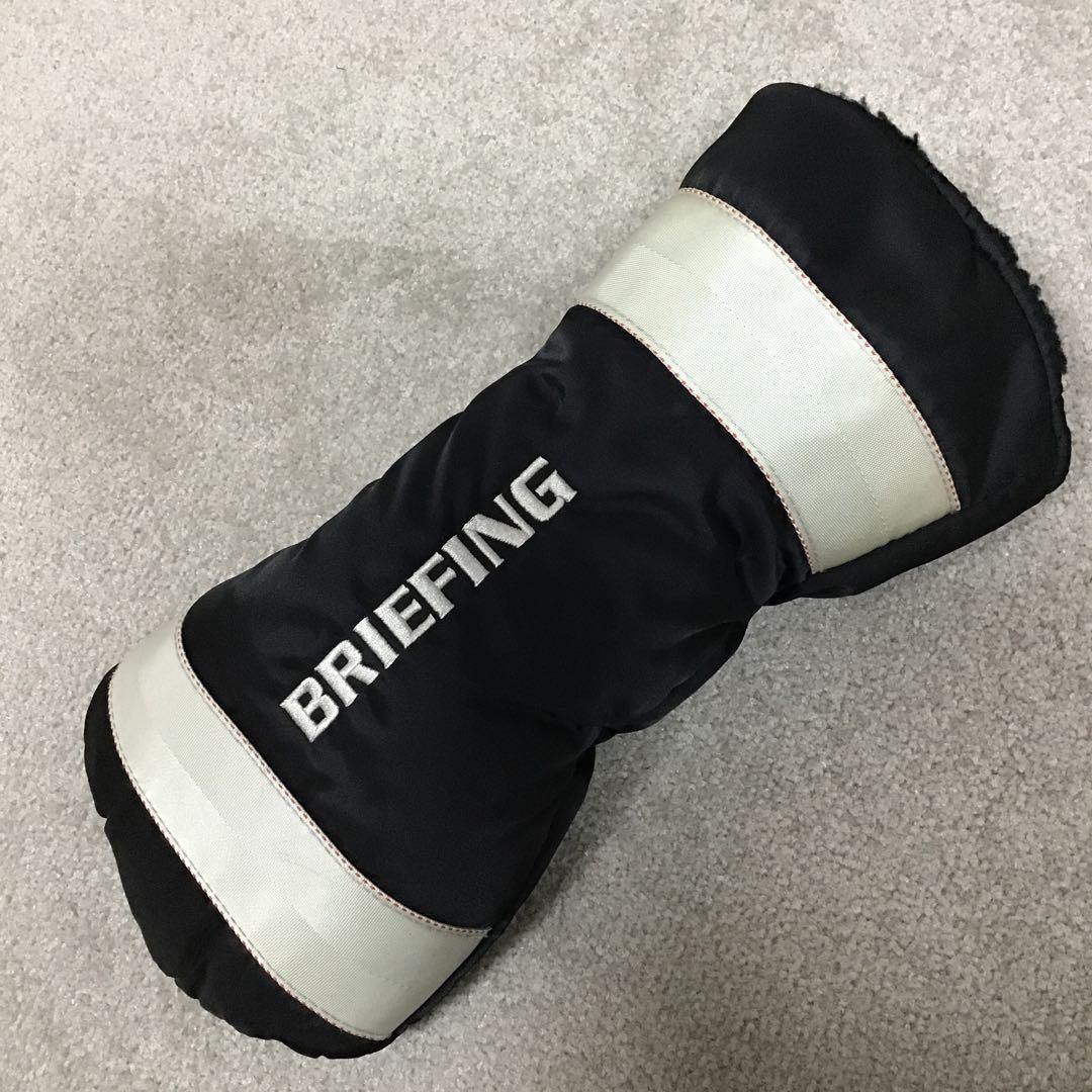 BRIEFING ドライバー用ヘッドカバー　ブラック×グレー