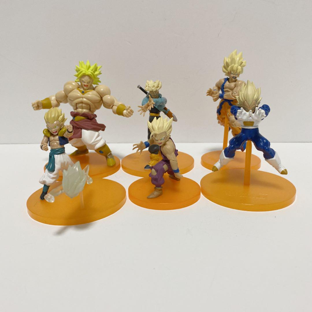 ドラゴンボール スーパーサイヤ人フィギュア各6種セット メルカリ