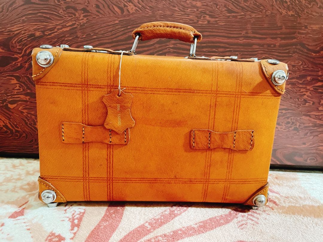 買い保障できる REAL LEATHER トランクケース americanenglish.ph