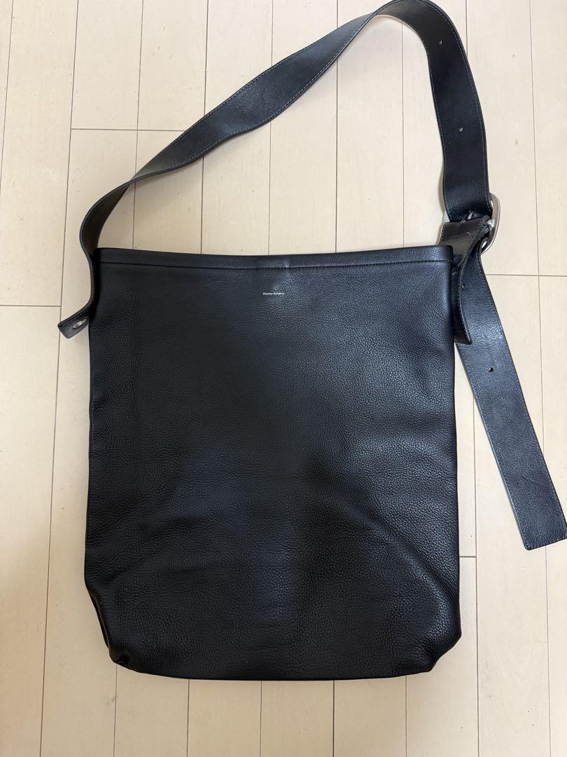 エンダースキーマ one side belt bag black