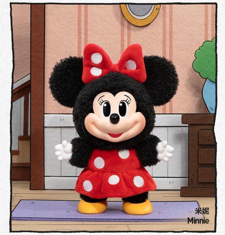 即日発送】ポップマート ディズニーミニー ぬいぐるみキー