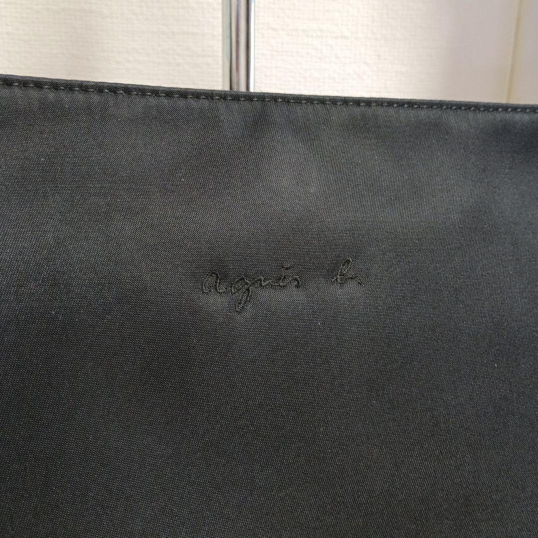 美品 アニエスベーヴォヤージュ ワンショルダーハンドバッグ 黒