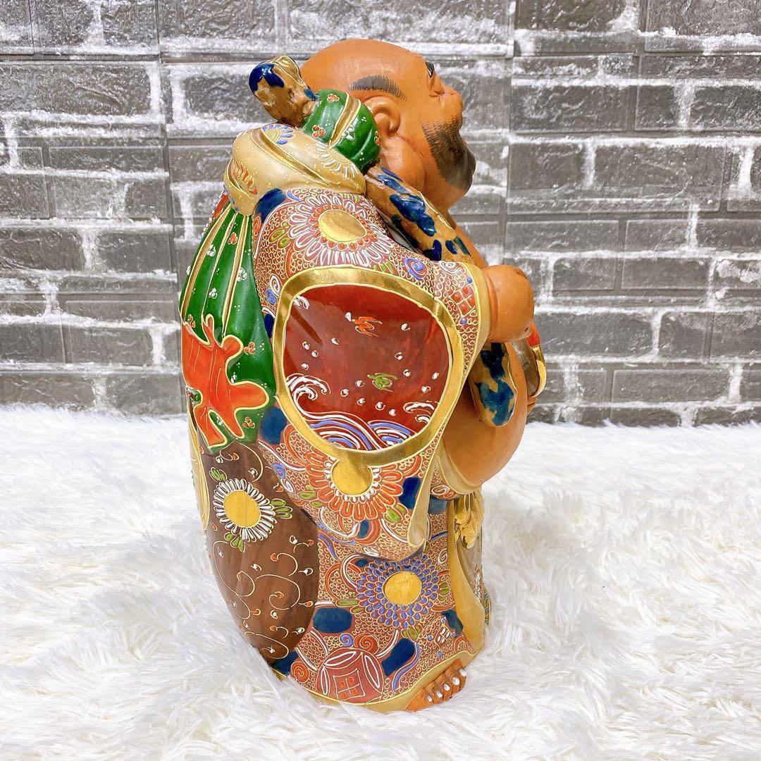 九谷焼 布袋様 七福神 特大37cm 金彩 縁起物 焼物 - メルカリ