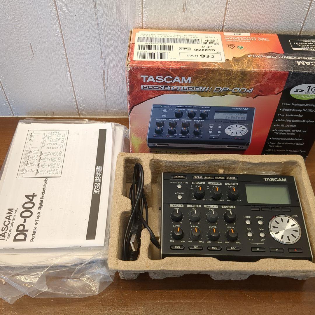 【美品】TASCAM DP-004 マルチトラックレコーダー