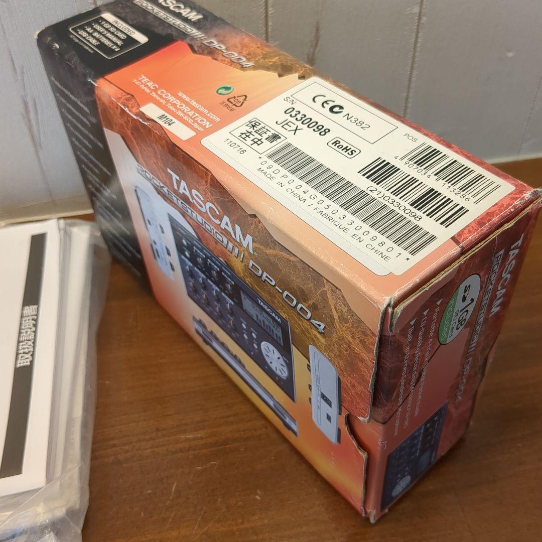 【美品】TASCAM DP-004 マルチトラックレコーダー