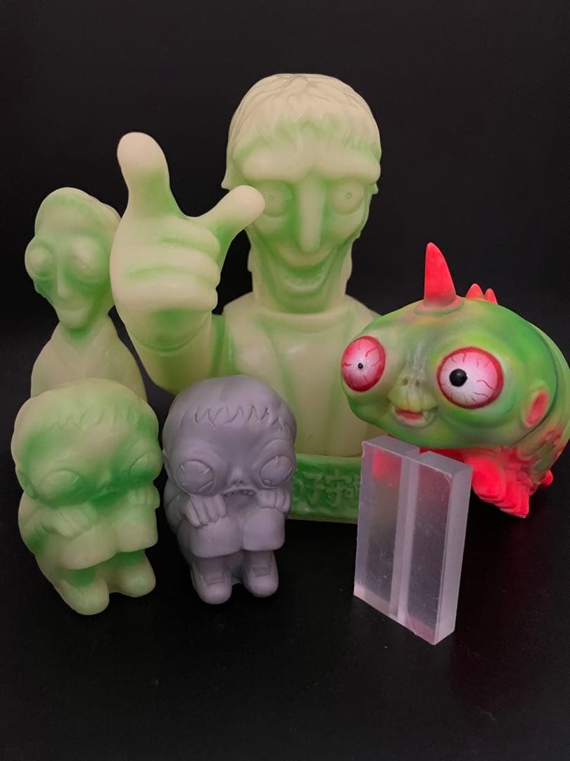 毒虫小僧 日野日出志 5体セット ソフビ 暗黒エンターテイメント目立った傷や汚れなし