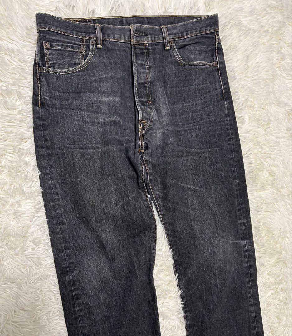 【W36】リーバイス　Levi's 501 ブラックデニムパンツ