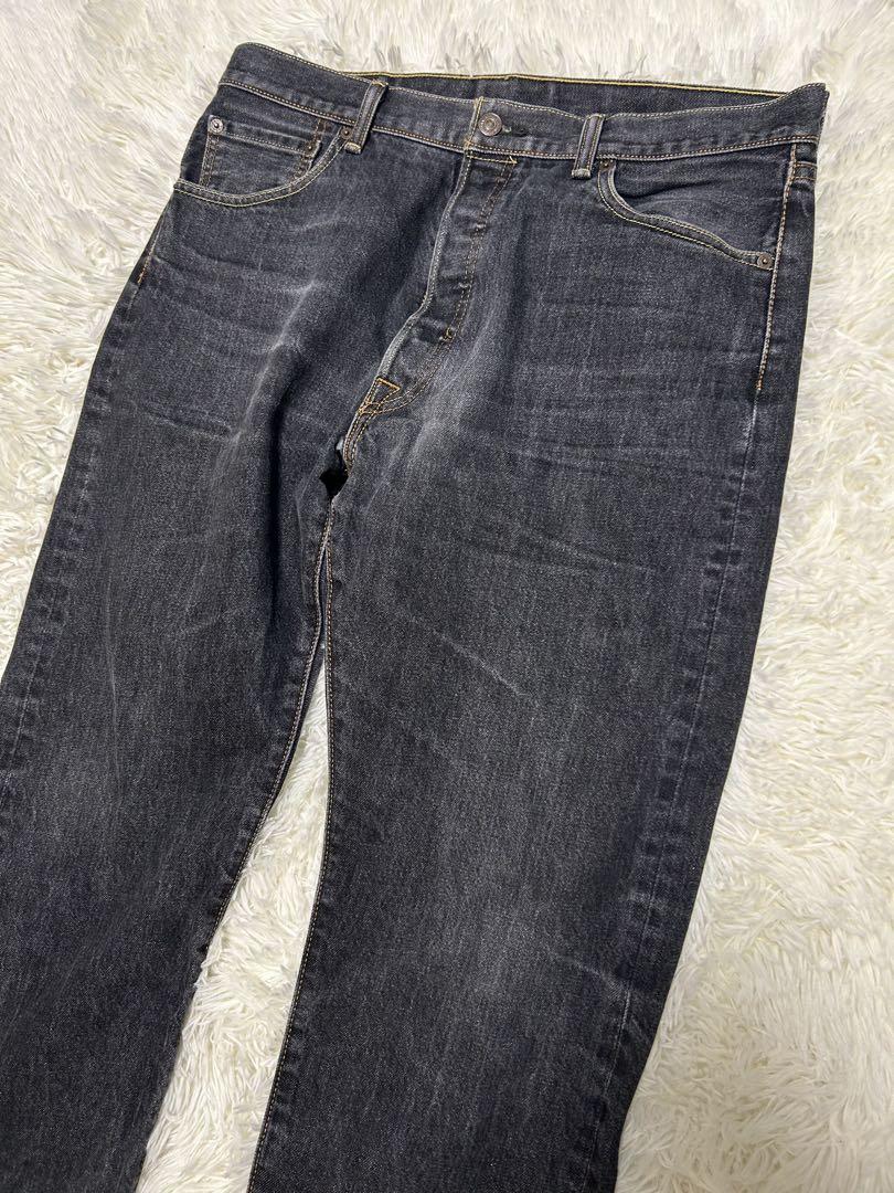 【W36】リーバイス　Levi's 501 ブラックデニムパンツ