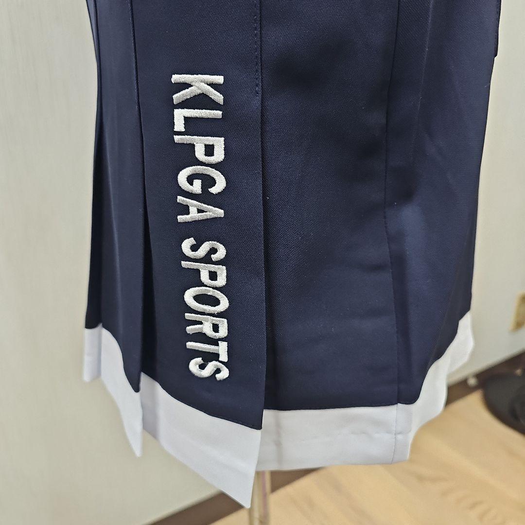 KLPGA SPORTS ネイビー プリーツスカート