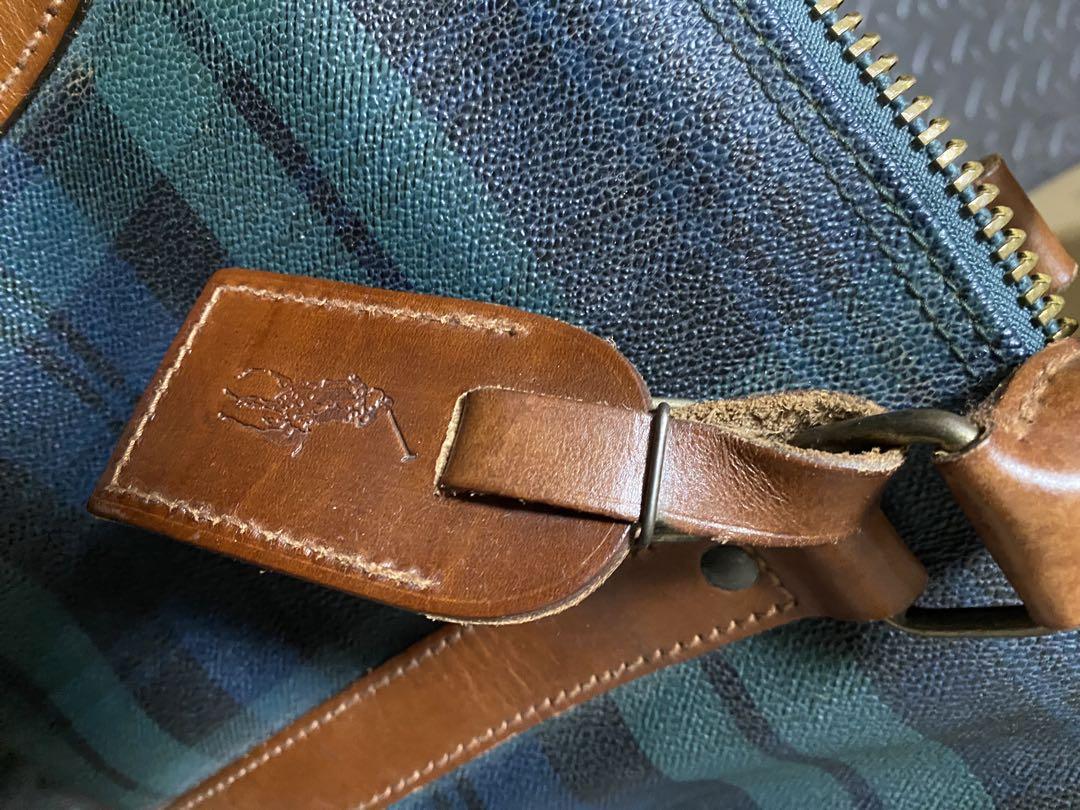 Polo Ralph Lauren チェック柄 ダッフルバッグ
