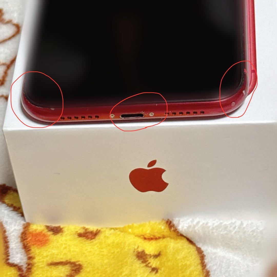 ▷ Apple iPhone11 RED 128GB SIMフリー ジャンク品