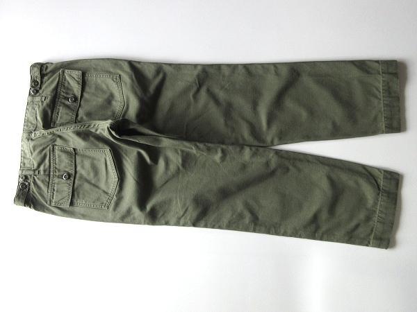 FOB FACTORY F0431 BAKER PANTS 1/S オリーブ