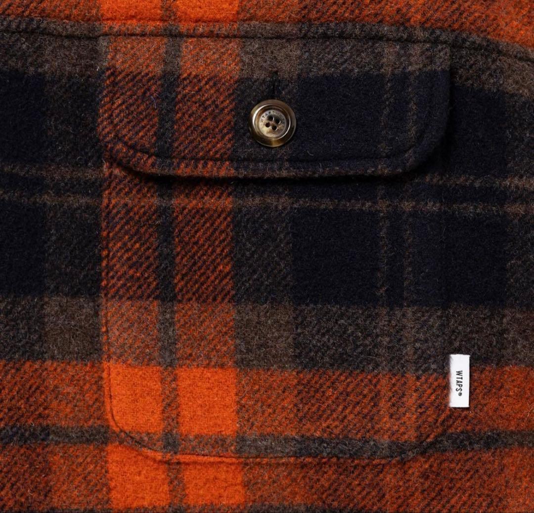 WTAPS/242WVDT-JKM0/長袖シャツ/サイズ03 WTAPS/242WVDT-JKM0/長袖シャツ/サイズ03