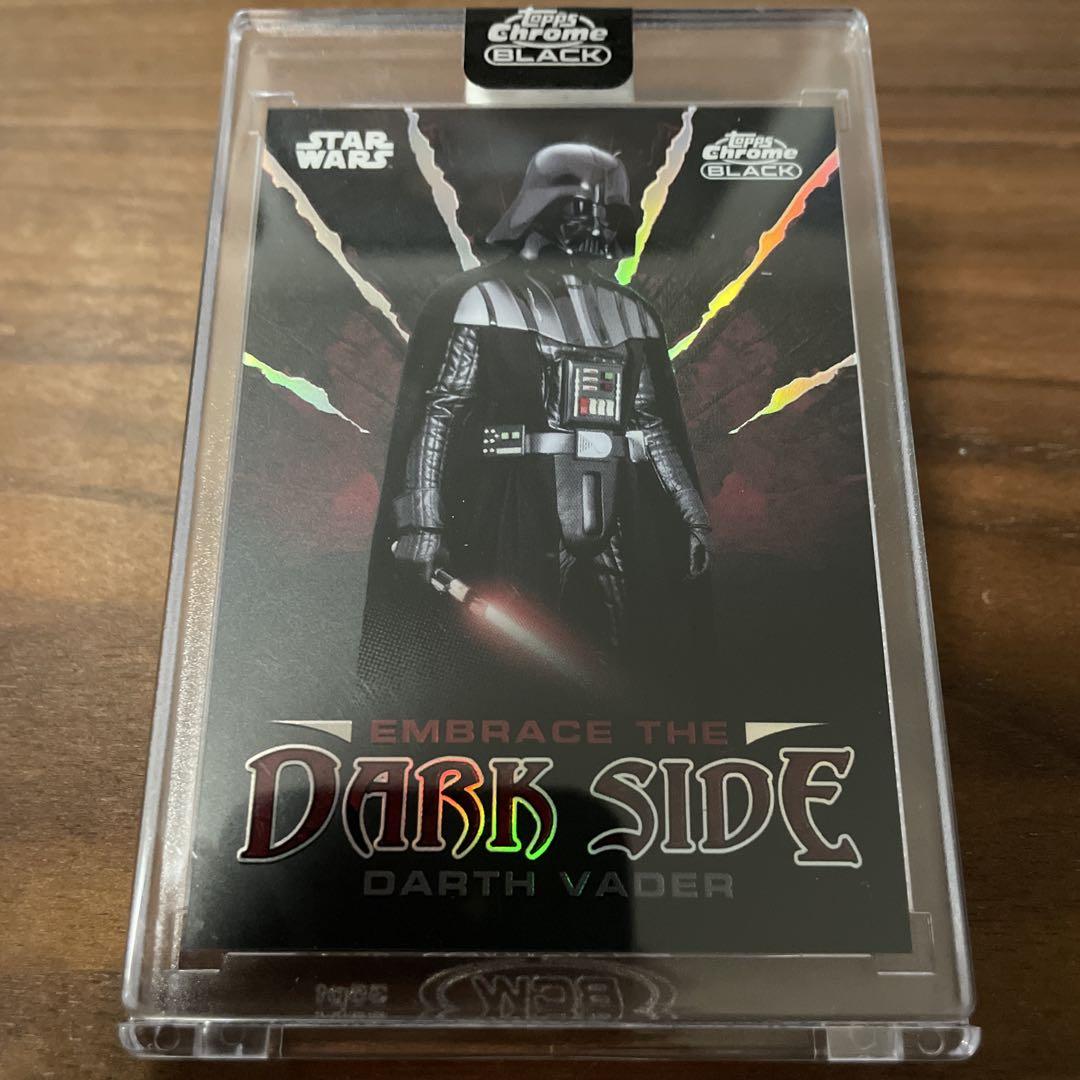 2024 STAR WARS TOPPS chrome blackダースベイダー - メルカリ