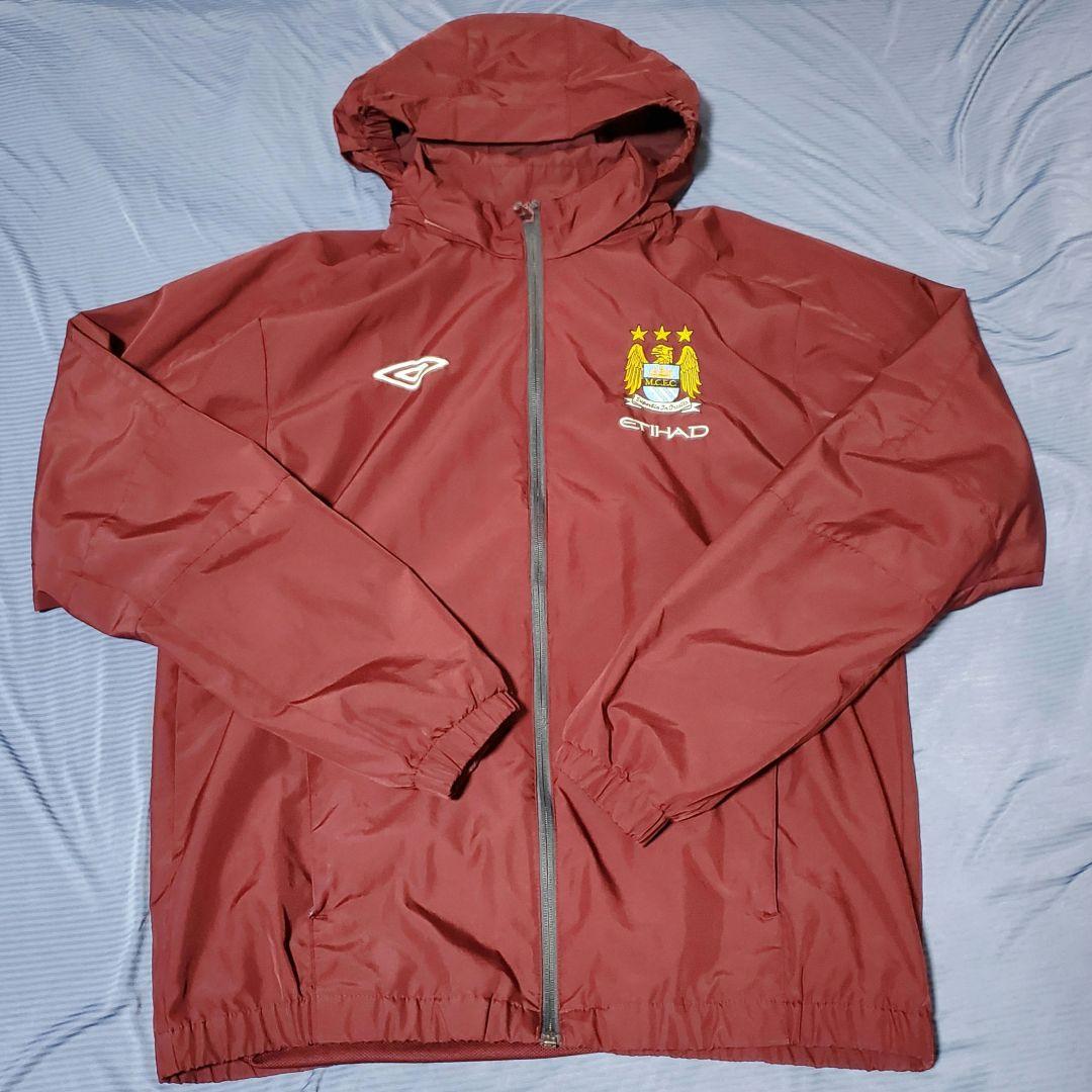 美品 UMBRO アンブロ マンチェスターシティ ナイロンジャケット