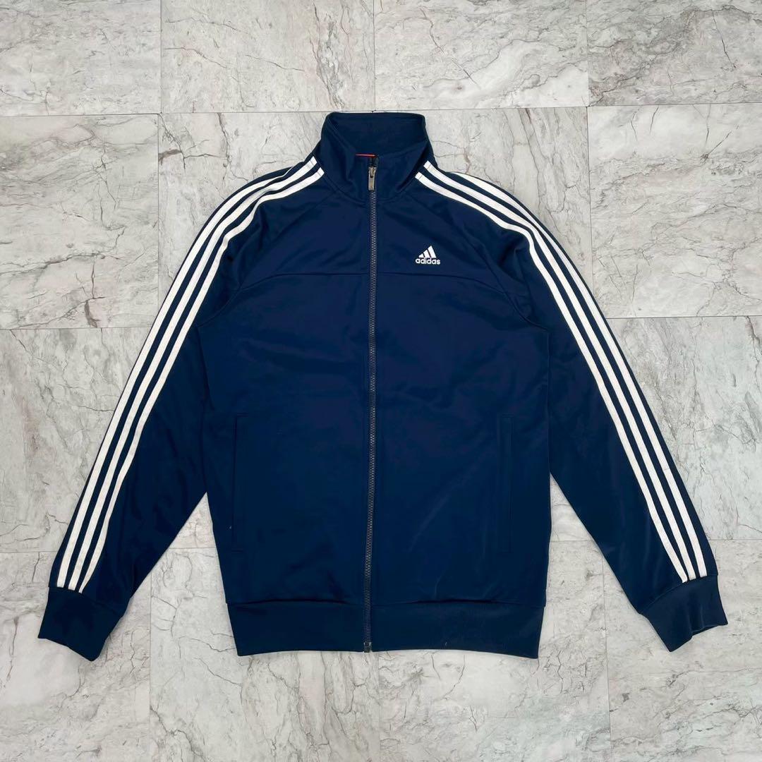adidas トラックジャケットネイビー M adidas アディダス トラックジャケット ジャージ メンズ M