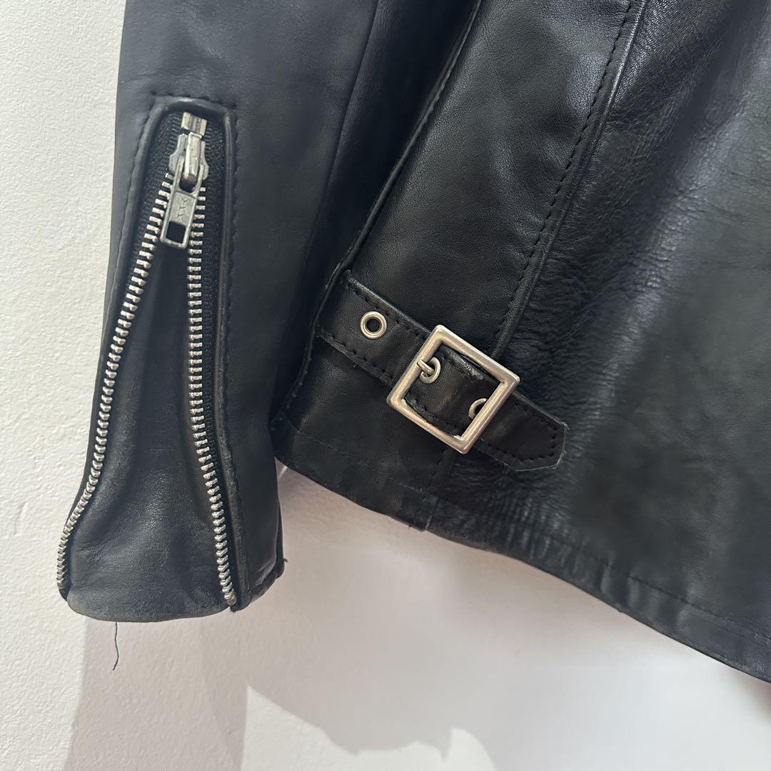 【USA製】schott ショット 641 ボアライナー付 シングルライダース