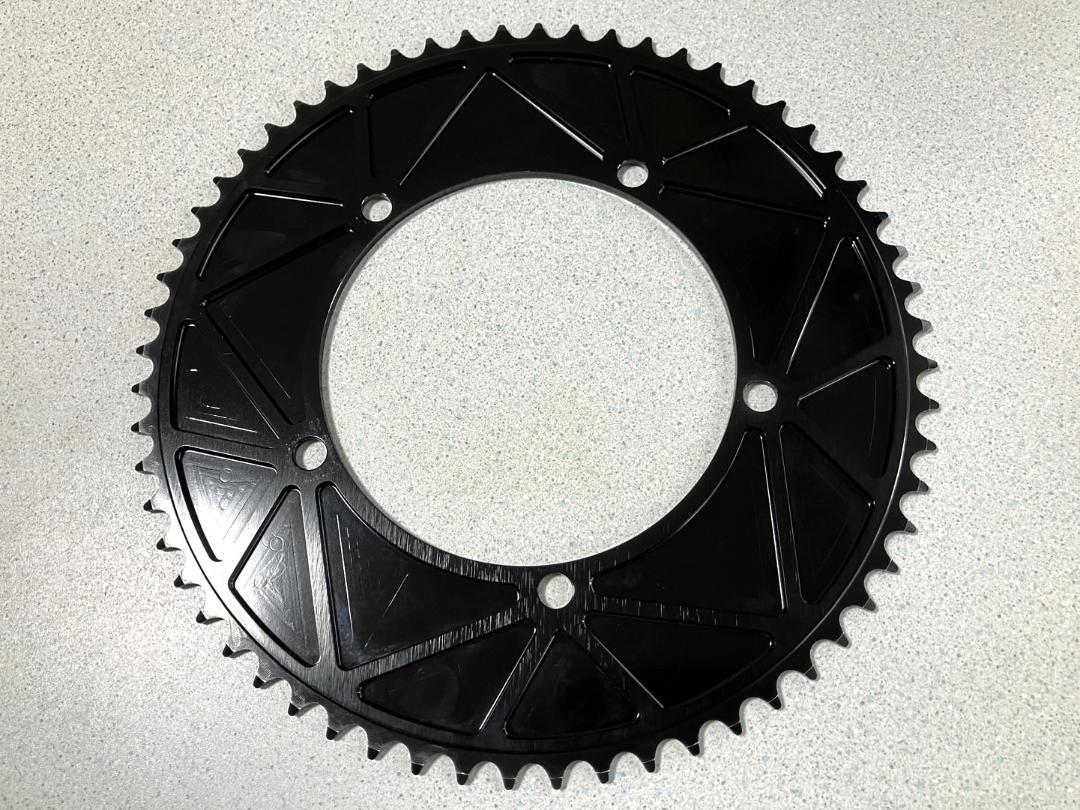 60T STONEチェーンリング PCD144 １/8”厚歯