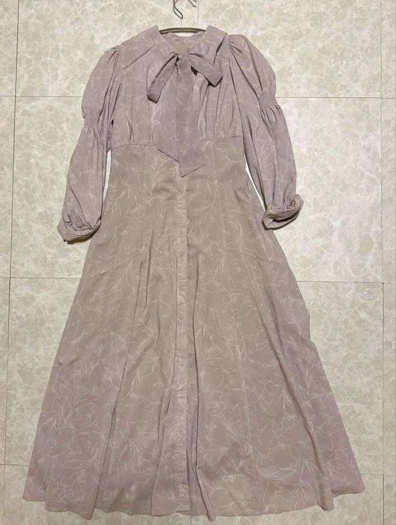 herlipto La Brea Bow-Tie Dress Mサイズ