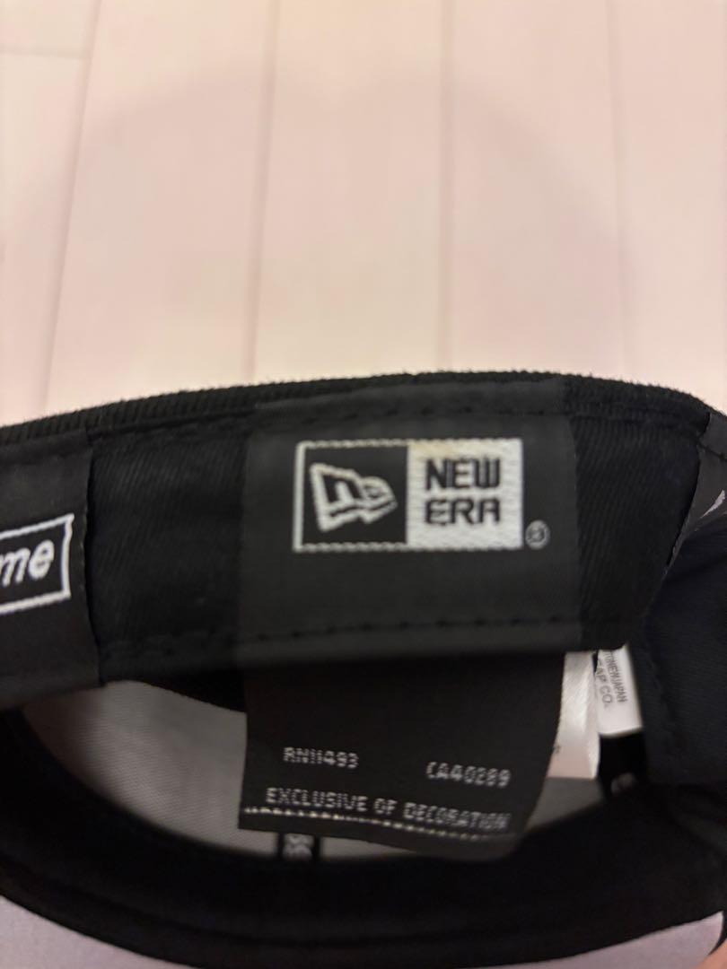 Supreme box logo ベースボールキャップ ブラック