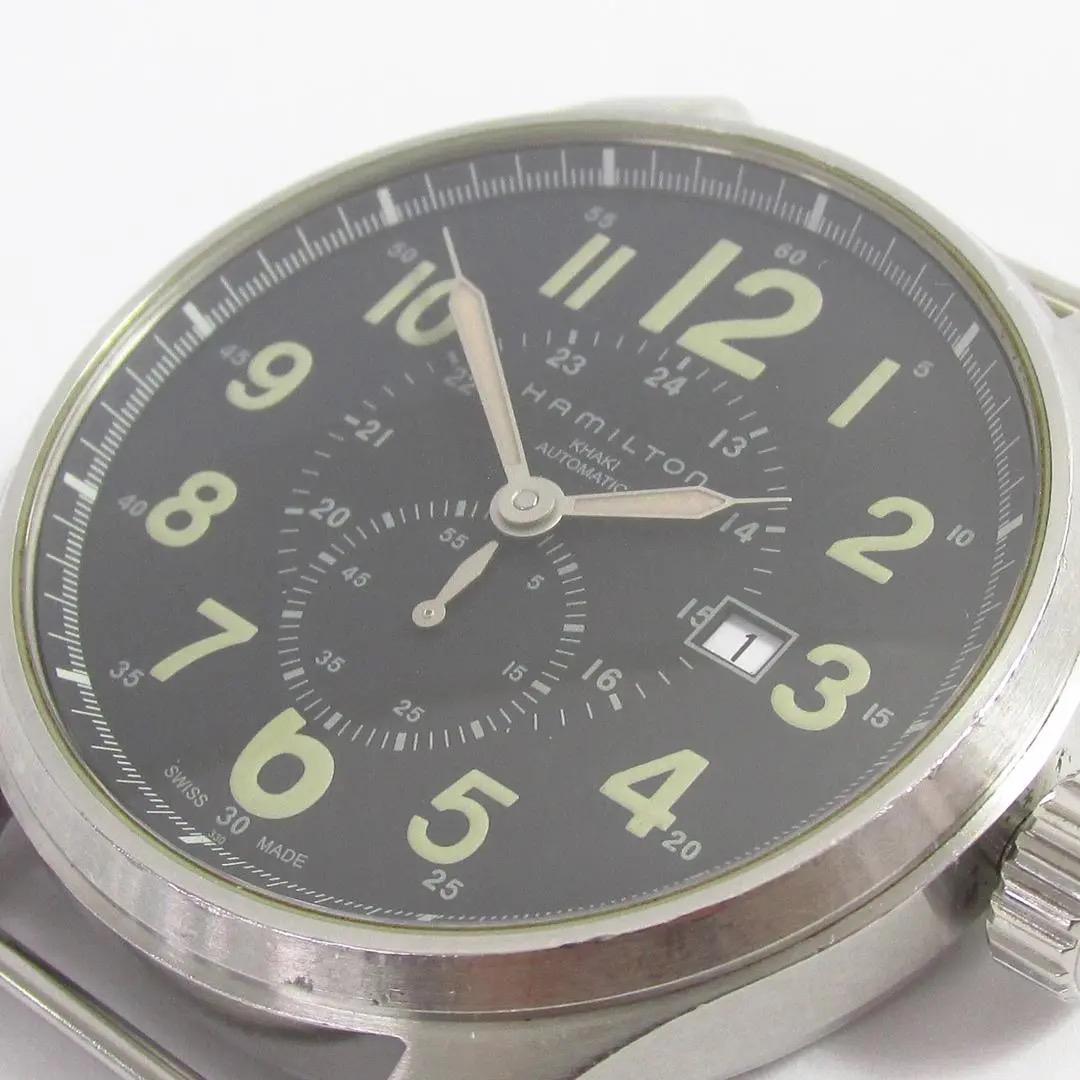 HAMILTON ハミルトン H706550 KHAKI カーキ 腕時計 画像8