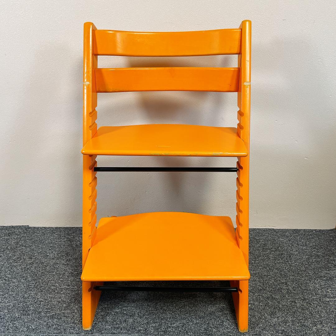 STOKKE トリップトラップ オレンジ オリジナル - メルカリ