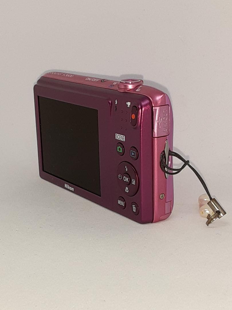 【美品】【スマホ転送OK】ニコン NIKON COOLPIX S3600 ピンク