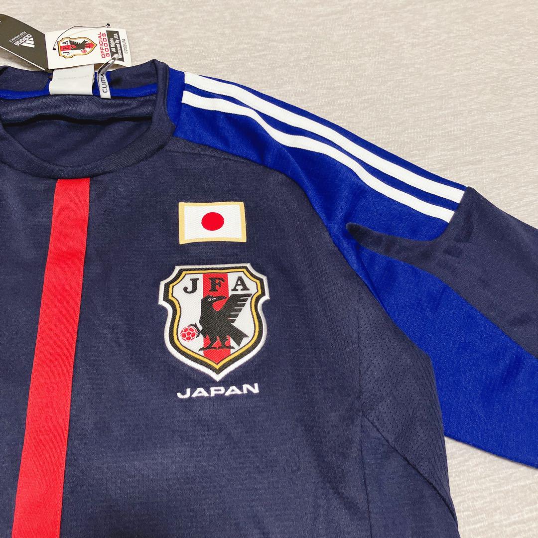 タグ付き未使用 アディダス サッカー日本代表ユニフォーム(M