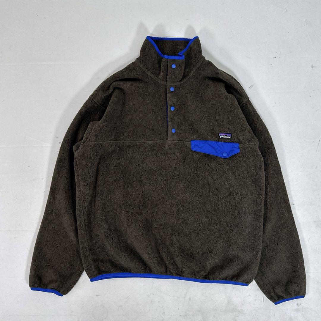 patagonia パタゴニア シンチラ スナップT フリース XS モカ 美品