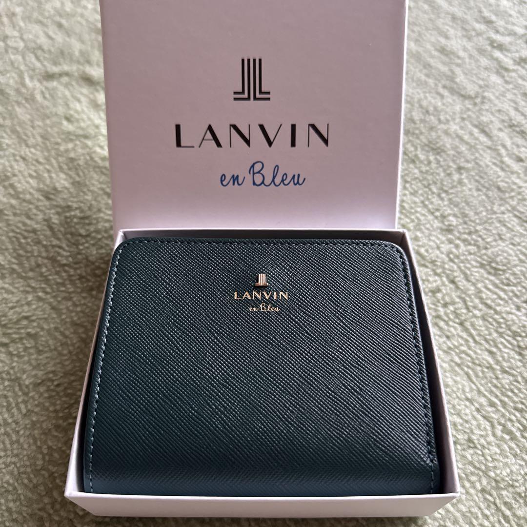 ランバンオンブルー　二つ折り財布