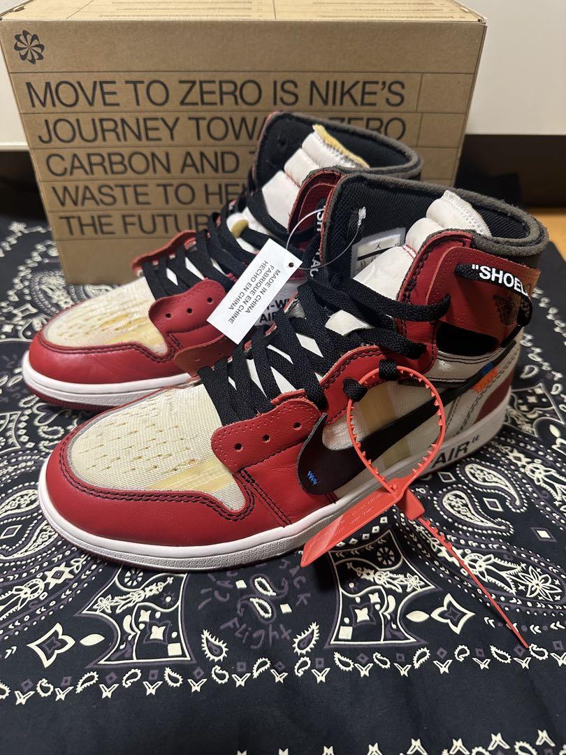 Air Jordan 1 Off-White 27..5 Chicago