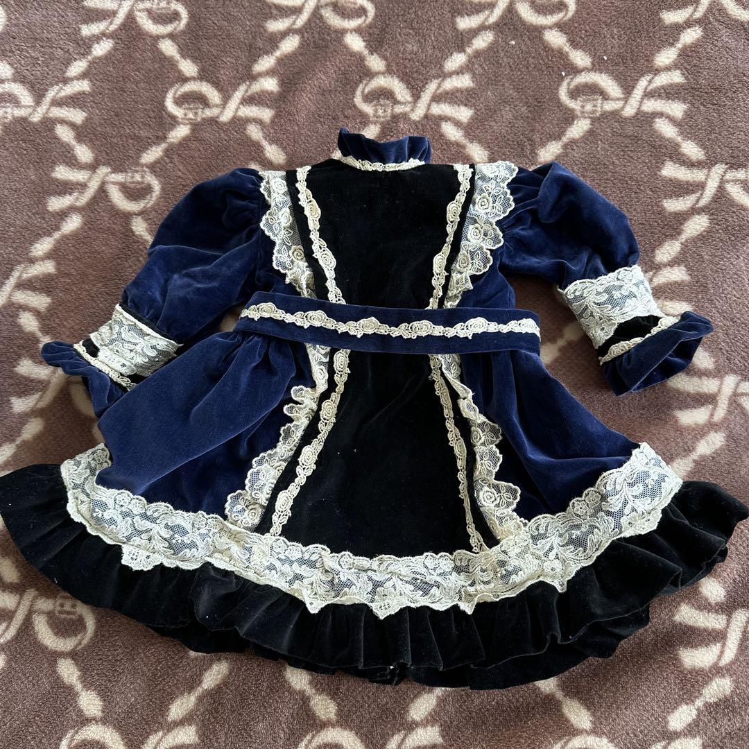 ビスクドール用　ドレス　ボネ