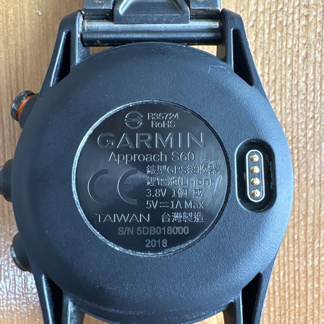 Garmin Approach S60 プレミアムゴルフGPSウォッチ