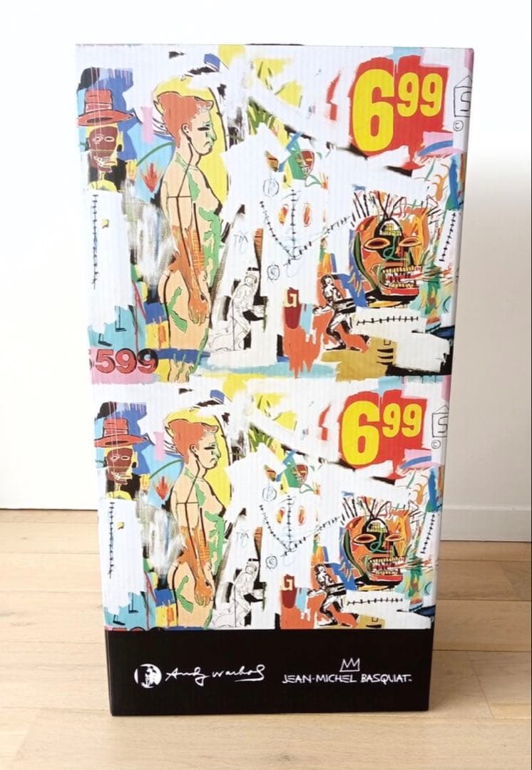 ベアブリック ジャン＝ミシェル・バスキア1000%