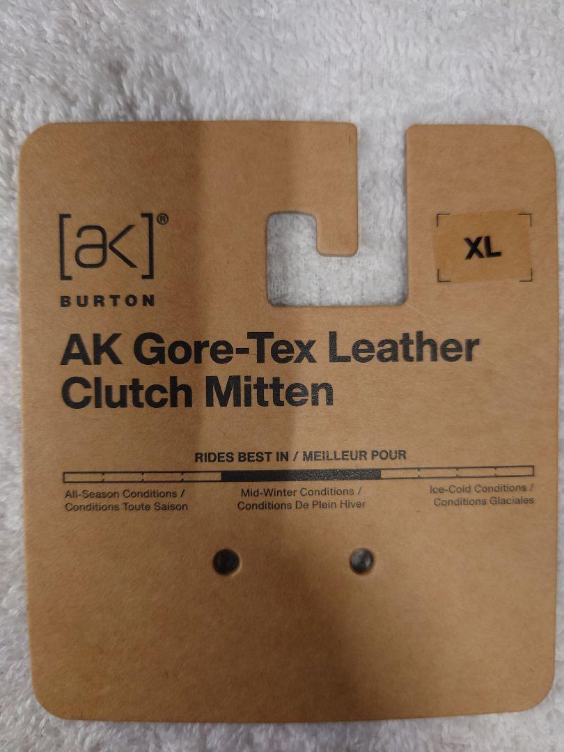 スキー・スノーボードアクセサリー Burton AK Gore-Tex Leather Clutch Mitten