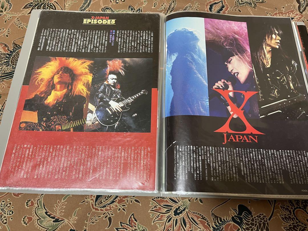 X JAPAN　切り抜き　約100枚　まとめ売り