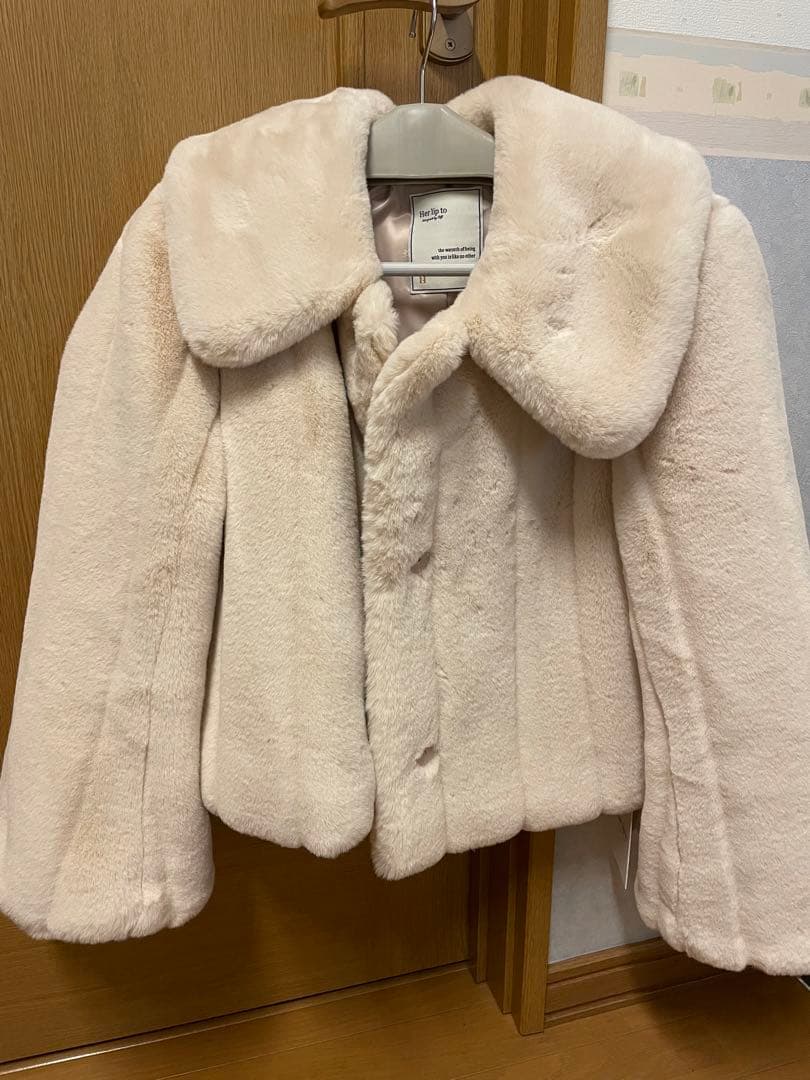 USED ハーリップトゥWinter Love Faux Fur Coat 【L5291404989】(17000円)