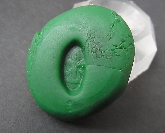 ★R1403★ 古代石 (227) イラン出土　印章石　サード瑪瑙ビーズ