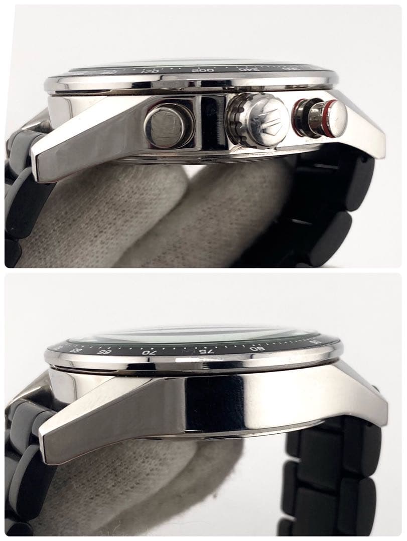 【未使用に近い】タグホイヤー カレラ キャリバー16 自動巻き 腕時計 稼働品